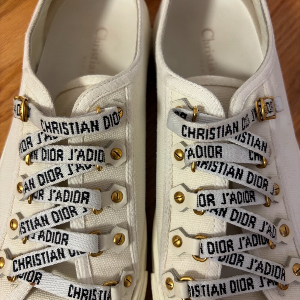 CANVAS Christian Dior shoes size 40 - Picture 3 of 6